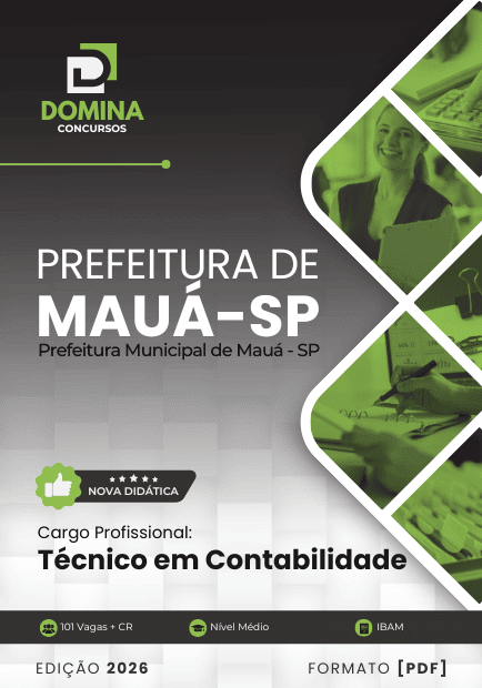Apostila Técnico em Contabilidade – Mauá SP 2026: Guia Completo de Estudos