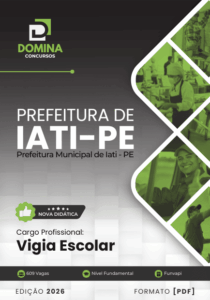 Apostila Vigia Escolar IATI PE 2026: Diretrizes e Conteúdos para Formação