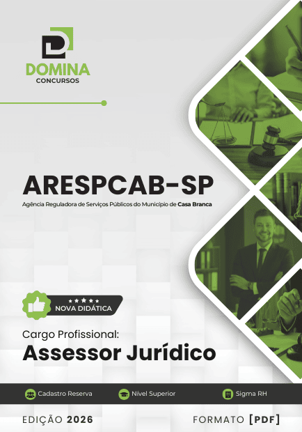 Apostila de Assessor Jurídico ARESPCAB SP: Guia Completo para 2026