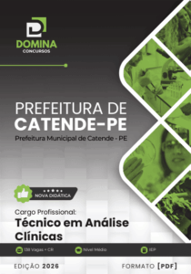Apostila de Formação em Análises Clínicas – Catende PE 2026: Conteúdo Completo