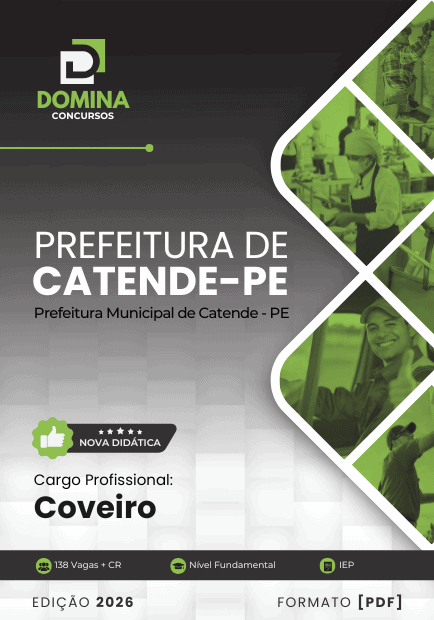 Apostila de Preparação para Coveiro em Catende – PE: Edição 2026 Apostila de Preparação para Coveiro em Catende – PE: Edição 2026
