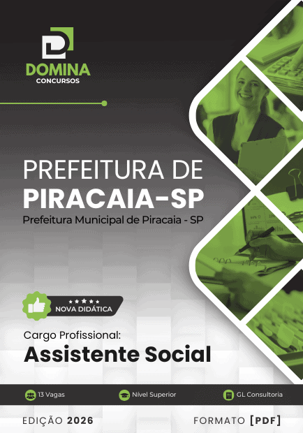 Apostila do Assistente Social em Piracaia-SP: Guia Completo 2026