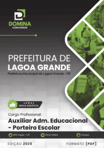 Apostila do Auxiliar Educacional e Porteiro Escolar – Lagoa Grande PE 2025