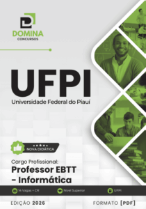 Apostila do Professor EBTT de Informática – UFPI 2026: Conteúdos e Diretrizes