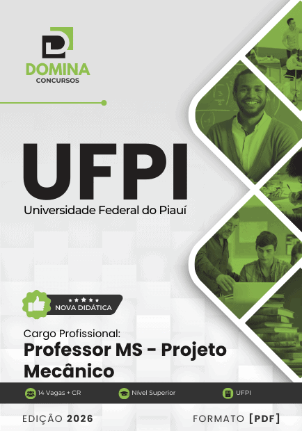 Apostila do Professor MS: Projeto Mecânico na UFPI 2026 – Conteúdo Completo