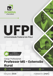 Apostila do Professor MS em Extensão Rural da UFPI: Guia Completo 2026