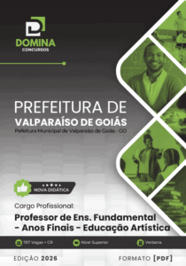 Apostila do Professor de Educação Artística – Valparaíso de Goiás, 2026