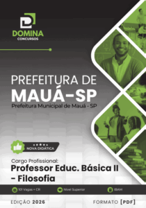 Apostila do Professor de Filosofia – Mauá SP 2026: Conteúdos e Metodologias