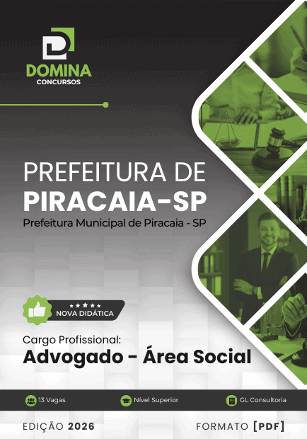 Apostila para Advogados: Práticas e Legislação na Área Social em Piracaia-SP 2026