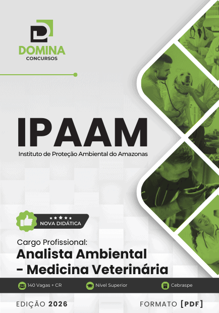 Apostila para Analista Ambiental em Medicina Veterinária – IPAAM 2026
