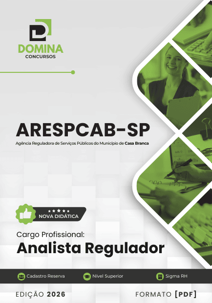Apostila para Analista Regulador ARESPCAB SP 2026: Guia Completo e Atualizado