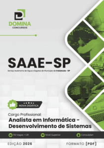 Apostila para Analista em Informática: Desenvolvimento de Sistemas – SAAE Indaiatuba 2026