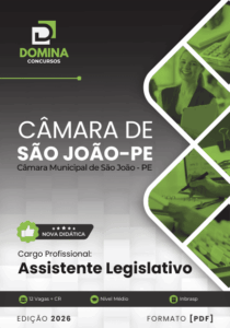 Apostila para Assistente Legislativo da Câmara de São João – PE 2026: Guia Completo