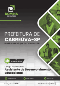 Apostila para Assistente de Desenvolvimento Educacional – Cabreúva SP 2026