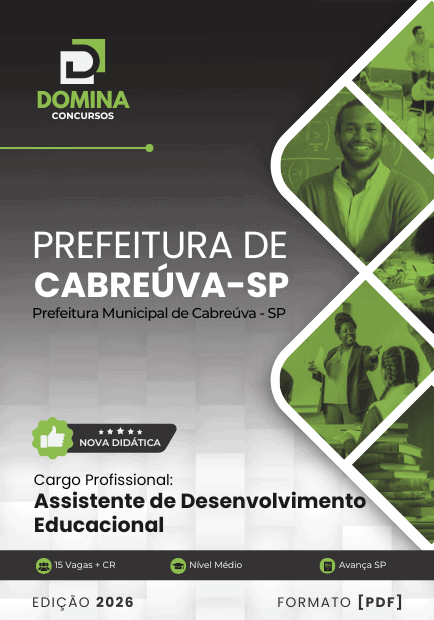 Apostila para Assistente de Desenvolvimento Educacional – Cabreúva SP 2026