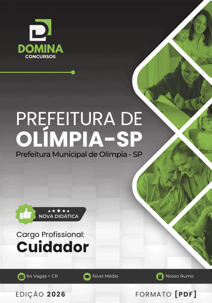Apostila para Cuidador: Formação Profissional em Olímpia – SP 2026