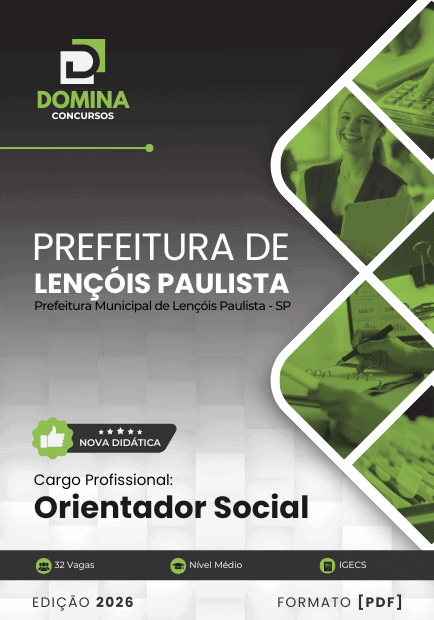 Apostila para Orientadores Sociais: Guia Prático em Lençóis Paulista, SP 2026