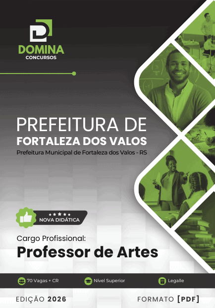 Apostila para Professores de Artes: Fortaleza dos Valos, RS – 2026