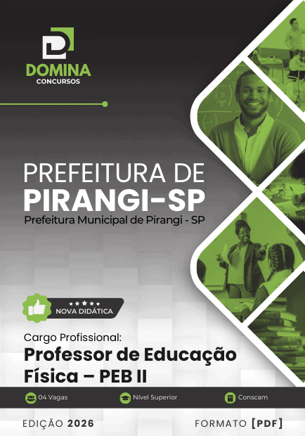 Apostila para Professores de Educação Física PEB II – Pirangi SP 2026