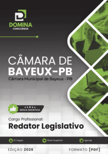 Apostila para Redator Legislativo da Câmara de Bayeux – PB 2026: Guia Completo