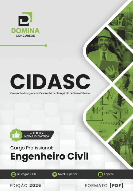 Aprimore sua Carreira com a Apostila Engenheiro Civil CIDASC 2026: Prepare-se já!