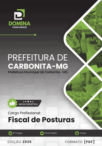 Descubra a Apostila Fiscal de Posturas de Carbonita MG: Novidades para 2026! Descubra a Apostila Fiscal de Posturas de Carbonita MG: Novidades para 2026!
