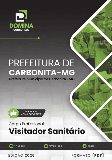 Descubra os Segredos da Apostila do Visitador Sanitário: Carbonita MG 2026!