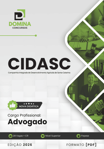Domine a Apostila Advogado CIDASC 2026: Seu Guia para o Sucesso na Carreira! Domine a Apostila Advogado CIDASC 2026: Seu Guia para o Sucesso na Carreira!