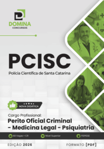 Domine a Medicina Legal: Apostila Perito Oficial Criminal PCI SC 2026 é seu Guia!