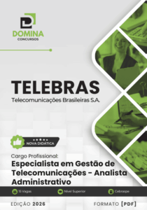 Domine as Telecomunicações: Apostila Analista Administrativo TELEBRAS 2026!