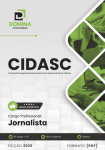 Domine o Futuro: Apostila Jornalista CIDASC 2026 – Seu Passaporte para o Sucesso!