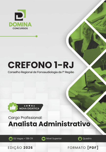 Prepare-se para o CRFa 1ª RJ 2026: Apostila Completa para Analista Administrativo!