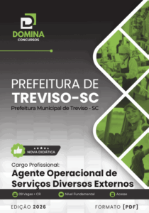 Prepare-se para o Futuro: Apostila Agente Operacional Treviso SC 2026 à Sua Disposição!