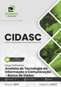 Prepare-se para o Sucesso: Apostila Analista de Tecnologia Banco de Dados CIDASC 2026!