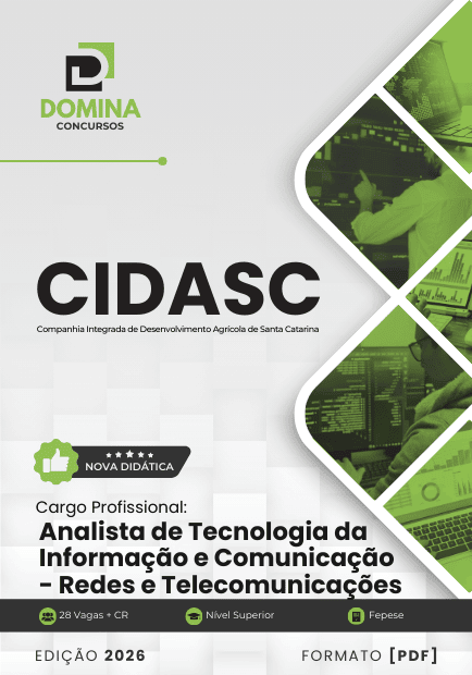 Prepare-se para o Sucesso: Apostila Completa para Analista de Tecnologia CIDASC 2026!