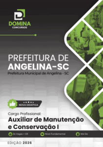 Transforme sua Carreira em Angelina SC com a Apostila de Manutenção 2026!