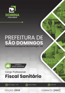 Apostila Fiscal Sanitário 2026: Guia Completo para São Domingos – PB