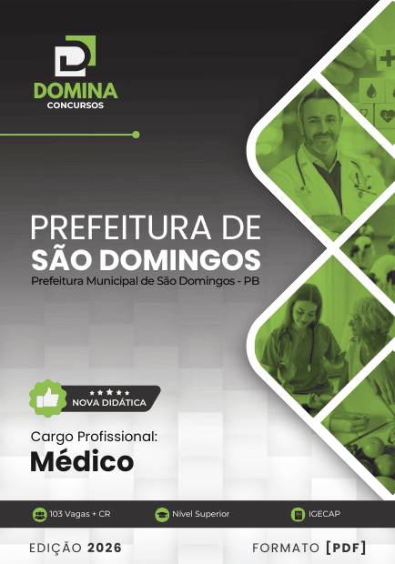 Apostila Médico São Domingos PB 2026: Guia Completo para Profissionais de Saúde Apostila Médico São Domingos PB 2026: Guia Completo para Profissionais de Saúde