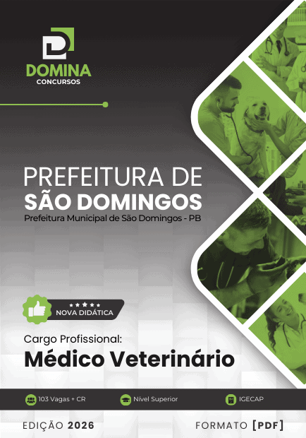 Apostila Médico Veterinário 2026: Formação e Práticas em São Domingos – PB Apostila Médico Veterinário 2026: Formação e Práticas em São Domingos – PB