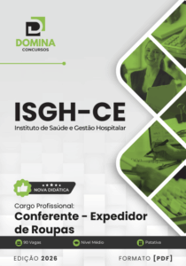 Apostila Profissional para Conferente e Expedidor de Roupas – ISGH CE 2026