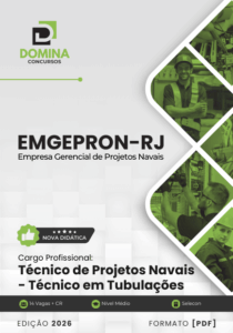 Apostila Técnica 2026: Domine Projetos Navais e Tubulações com EMGEPRON RJ