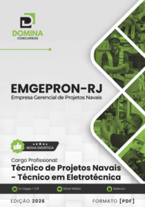 Apostila Técnica de Projetos Navais: Eletrotécnica da EMGEPRON RJ 2026 em Foco