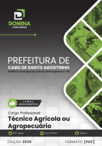 Apostila Técnico Agrícola: Guia Completo para Cabo de Santo Agostinho – PE 2026