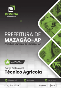 Apostila Técnico Agrícola Mazagão AP 2026: Guia Completo para Profissionais