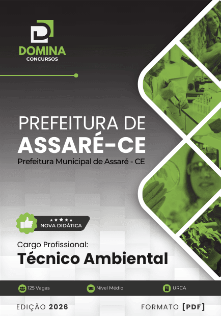 Apostila Técnico Ambiental 2026: Guia Completo para Assaré, CE Apostila Técnico Ambiental 2026: Guia Completo para Assaré, CE