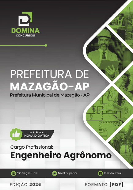 Apostila do Engenheiro Agrônomo: Mazagão AP 2026 – Conteúdo Completo e Atualizado