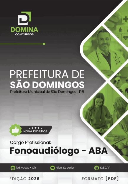 Apostila do Fonoaudiólogo: Atualizações e Práticas em São Domingos PB – 2026