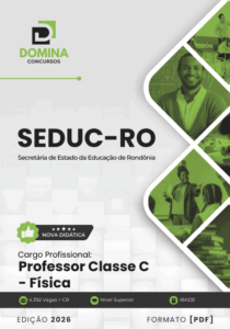 Apostila do Professor de Física 2026 – SEDUC RO: Conteúdos e Metodologias