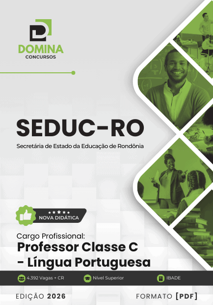 Apostila do Professor de Português SEDUC-RO 2026: Conteúdos e Metodologias