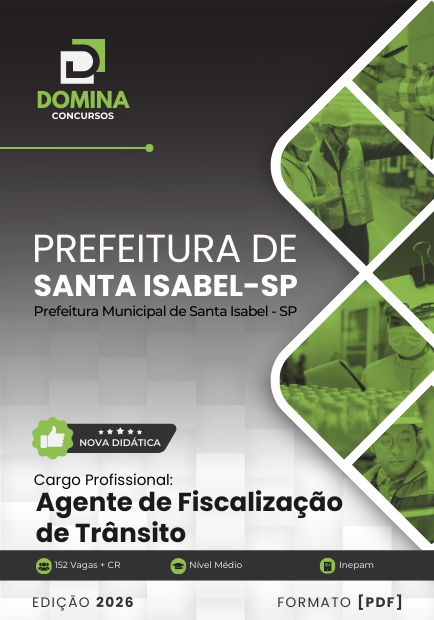 Apostila para Agente de Fiscalização de Trânsito – Santa Isabel SP 2026